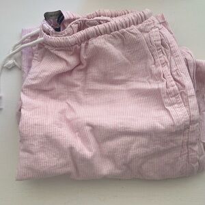 Brandy Melville Light Pink Striped Pants